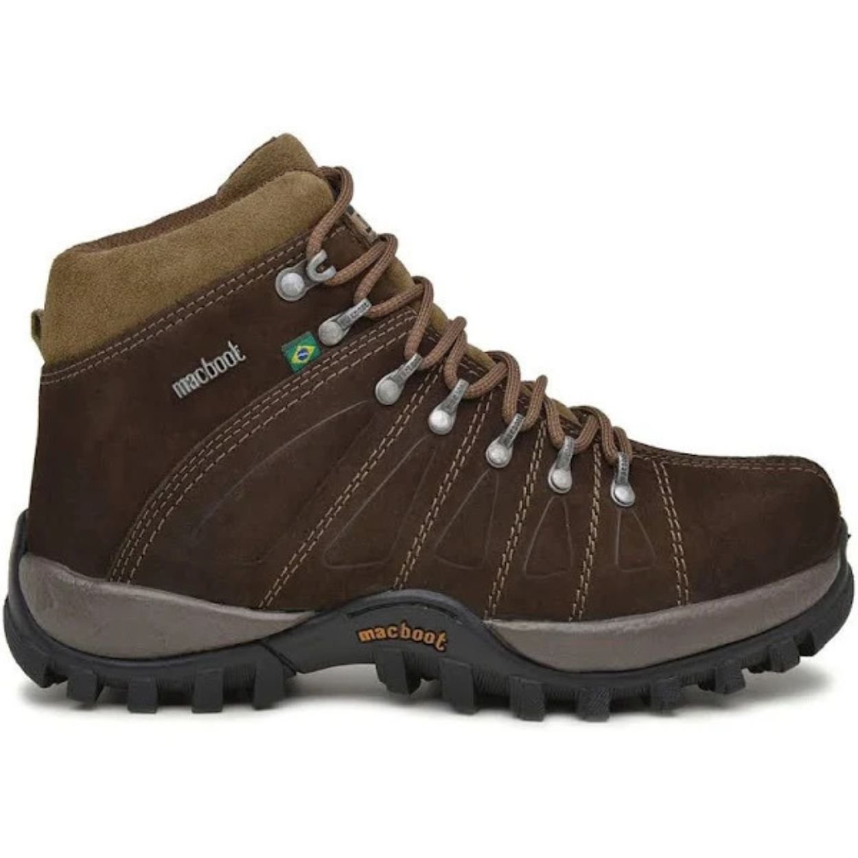 Coturno Macboot Uirapuru 02 Masculino Nobuck Marrom