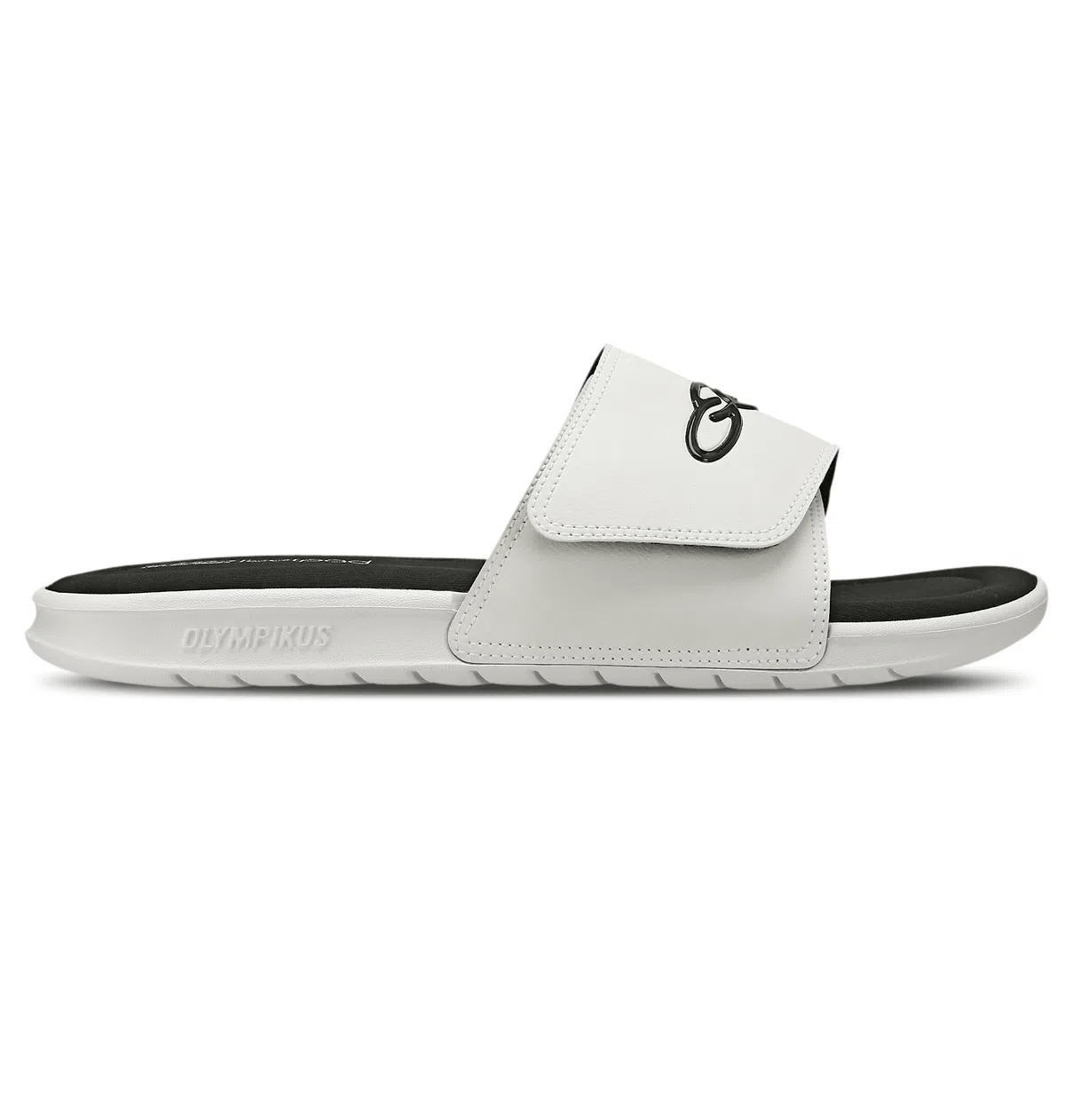 Chinelo Masculino Olympikus Melbourne Branco Feetpad Ajustável Branco 1