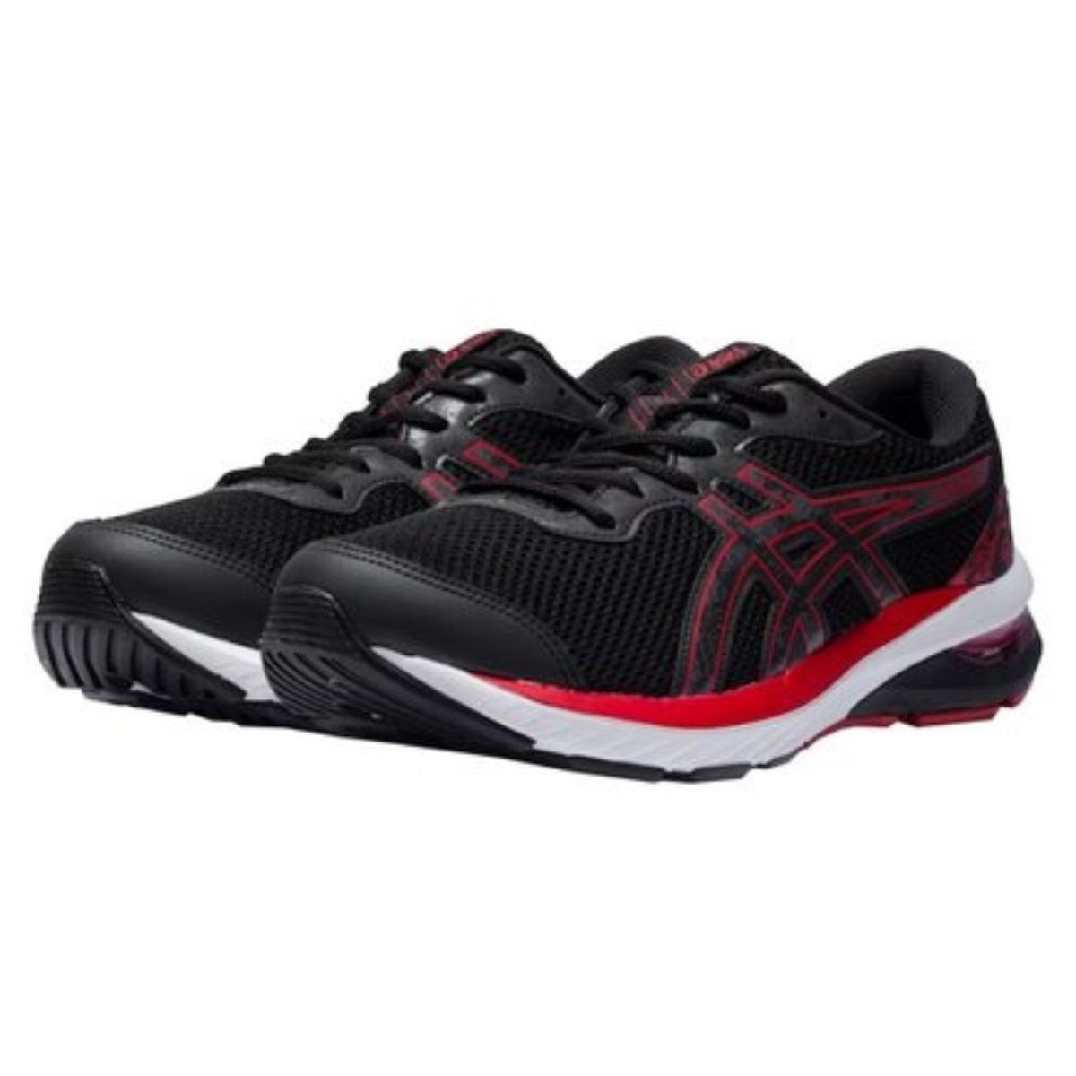 Tênis Asics Gel-Nagoya 5 Esportivo Masculino Preto Vermelho Preto 2