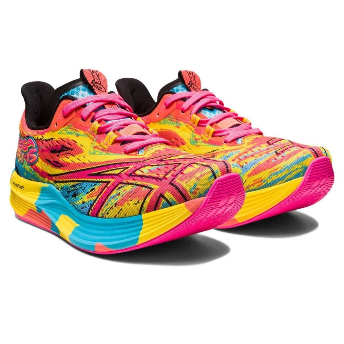 Tênis Asics Noosa Tri 15 Esportivo Feminino Multicolorido Multicores 2