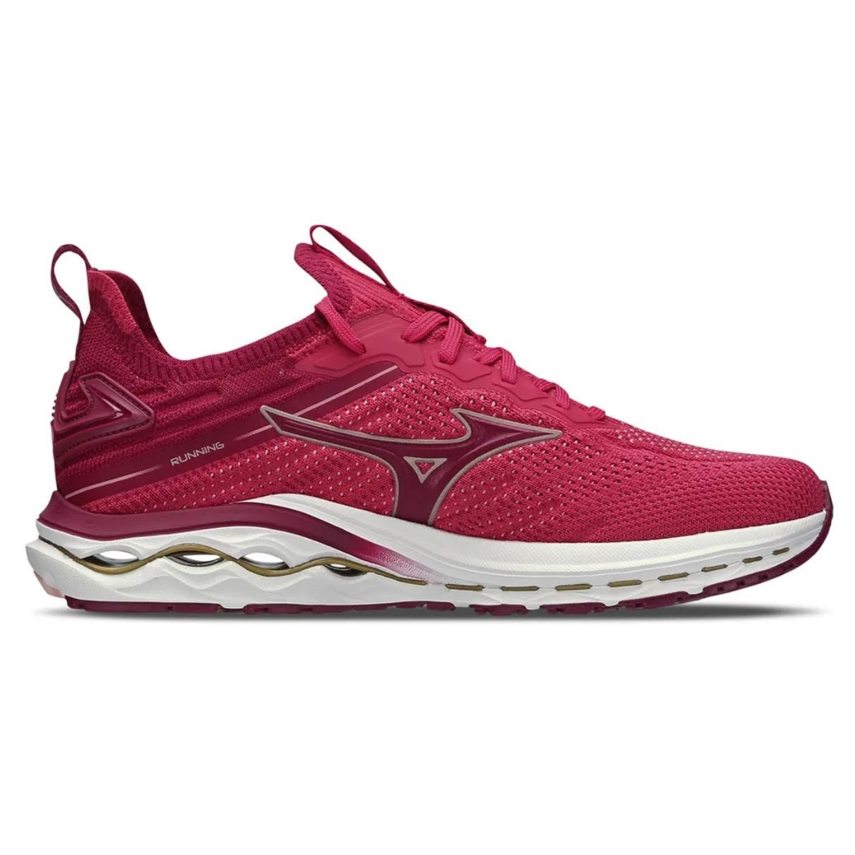 Tênis Mizuno Wave Legend 2 Vermelho Amaranto Feminino Vermelho 1