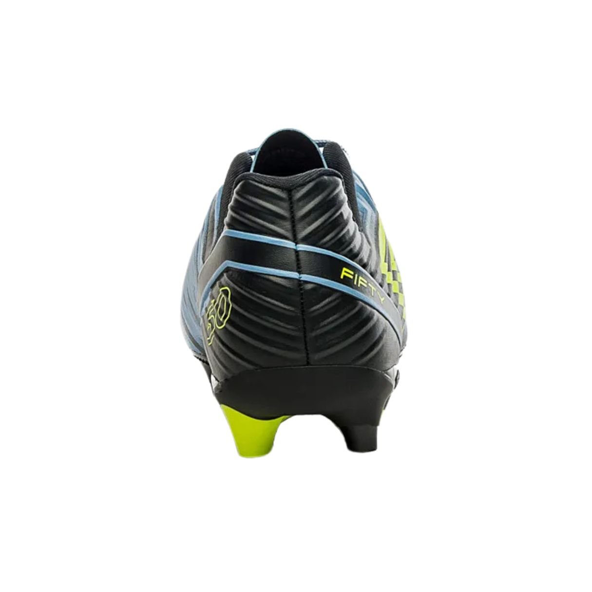 Chuteira Umbro Fifty V Campo Masculina Azul Preto Limão Azul 3