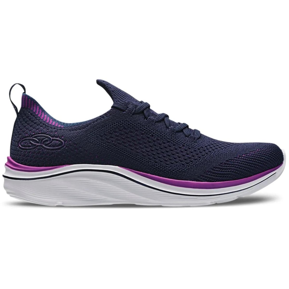 Tênis Olympikus Look Feminino Azul Marinho Roxo