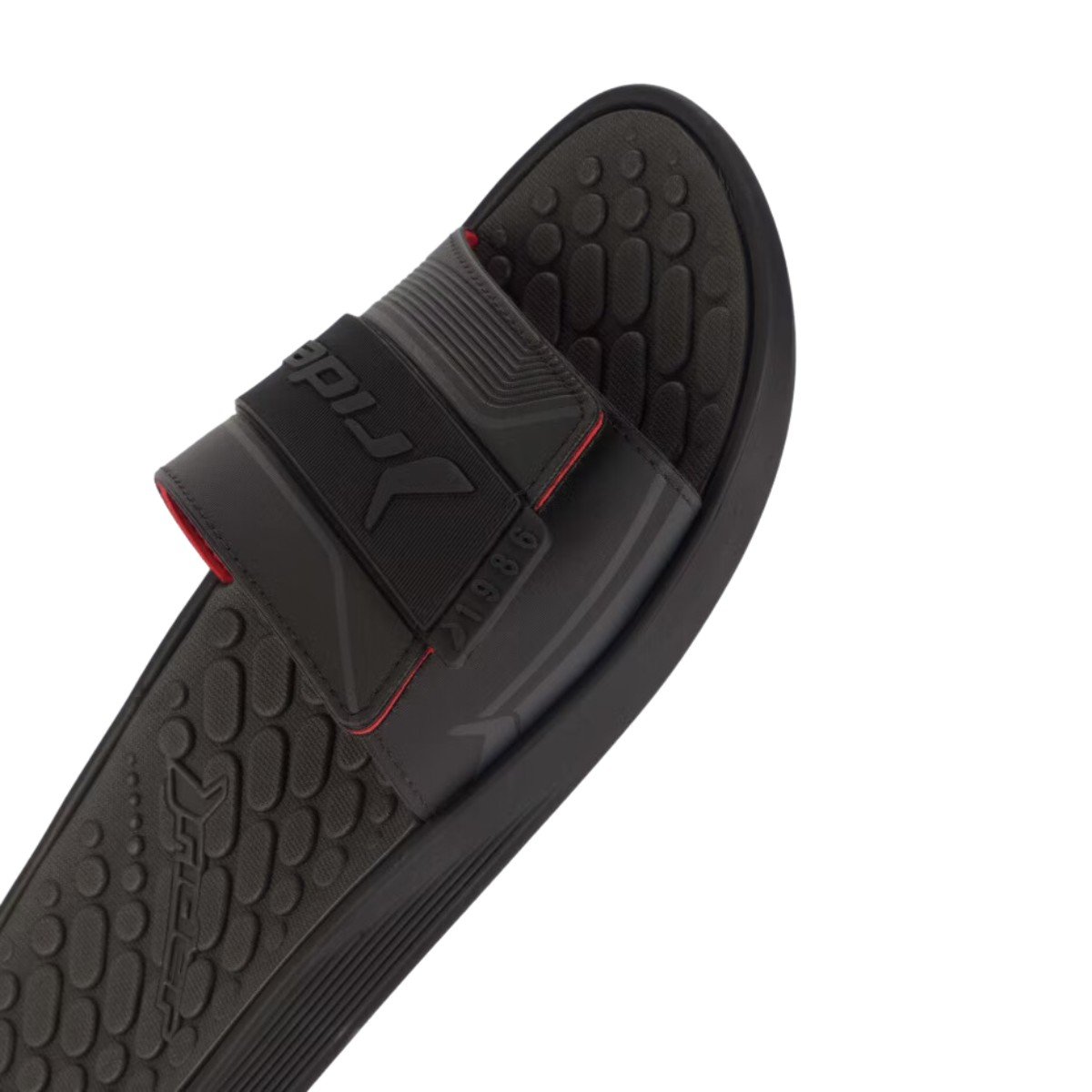 Chinelo Rider Slide Infinity Fuse Masculino Preto Preto