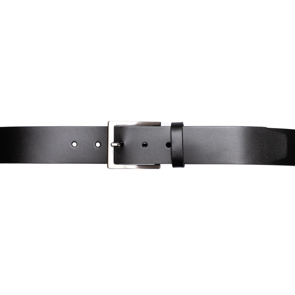 Cinto Social Couro Masculino Fivela Moderno Elegante Dia Dia Preto 2