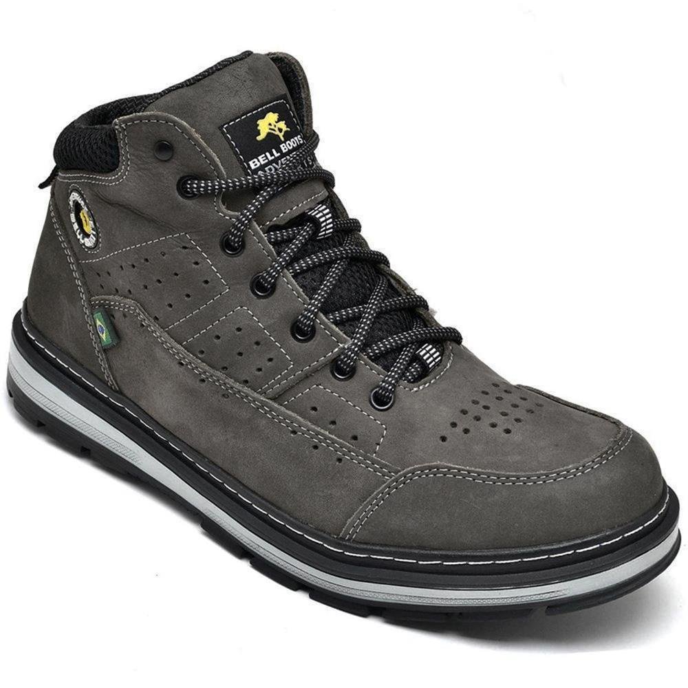 Coturno Bell Boots Adventure Masculino Cinza 4