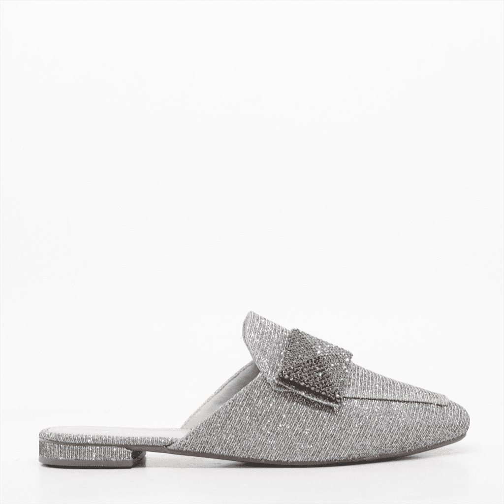 Mule Metalizado Pewter 4