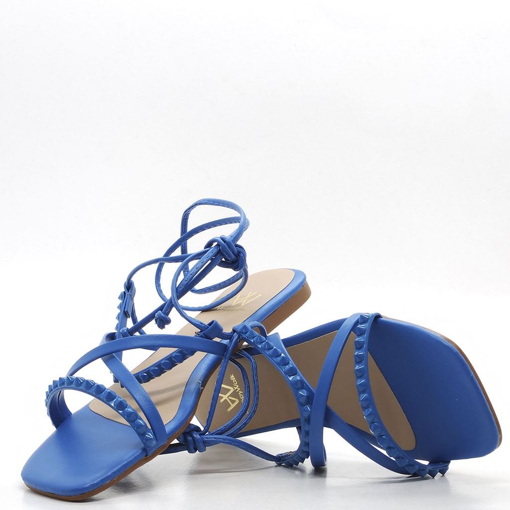 Rasteira Sandália  Amarração Azul 3