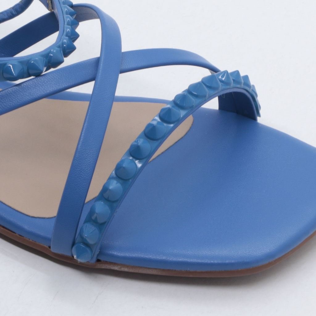 Rasteira Sandália  Amarração Azul 5