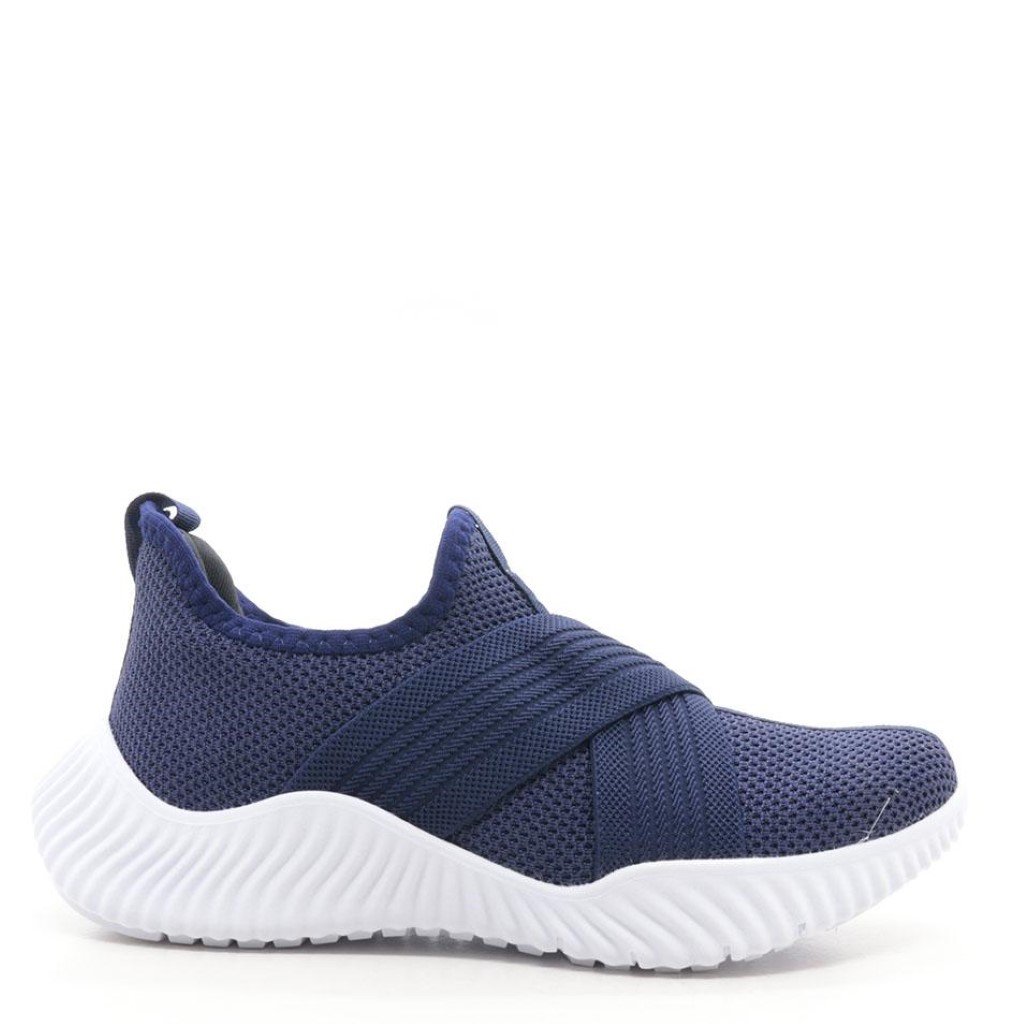 Tênis Slip On Elástico Azul 2