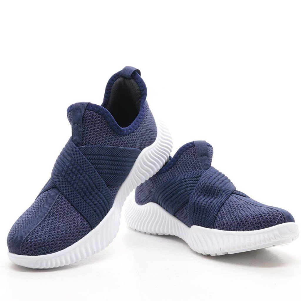 Tênis Slip On Elástico Azul 3
