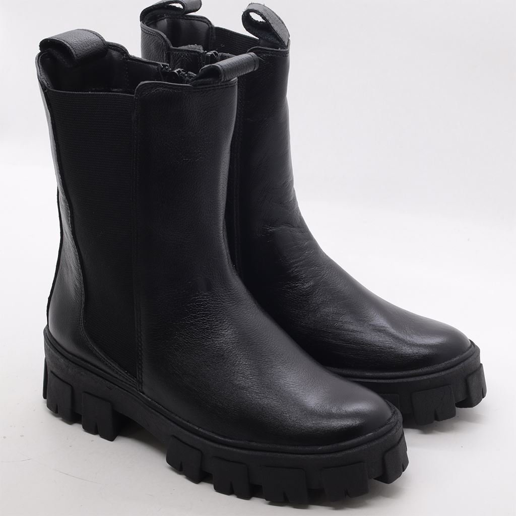 Bota Coturno Chelsea Preto 4