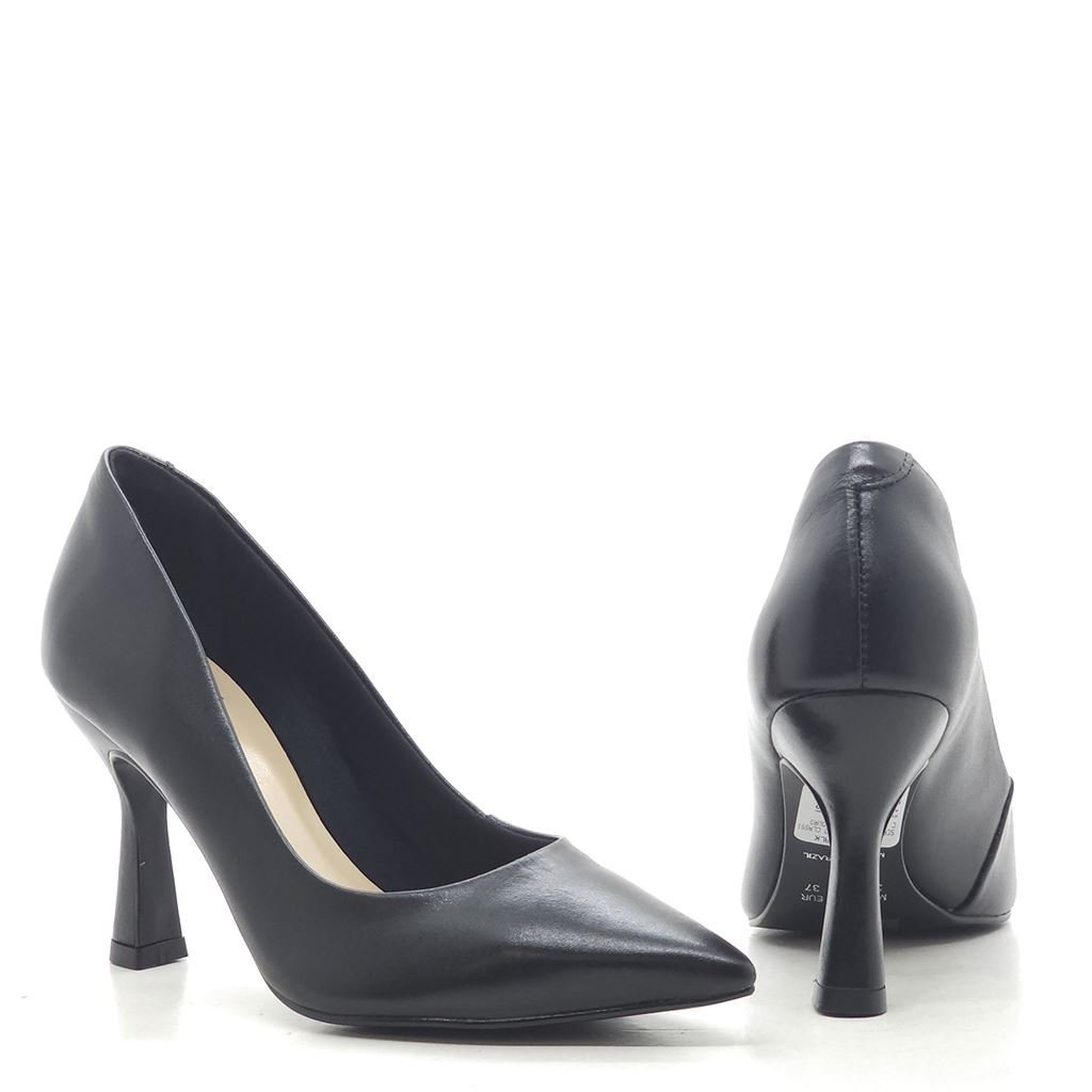 Scarpin Salto Fino Classic Preto 4