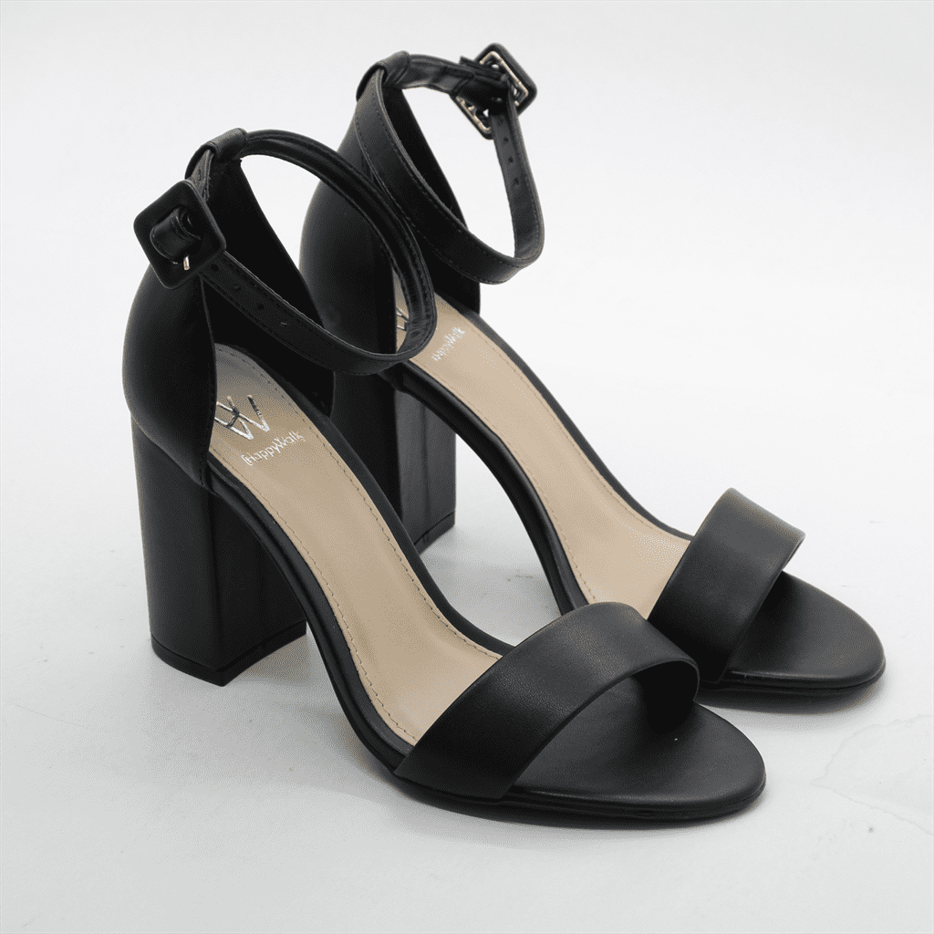 Sandália Salto Bloco Classic Preto 2