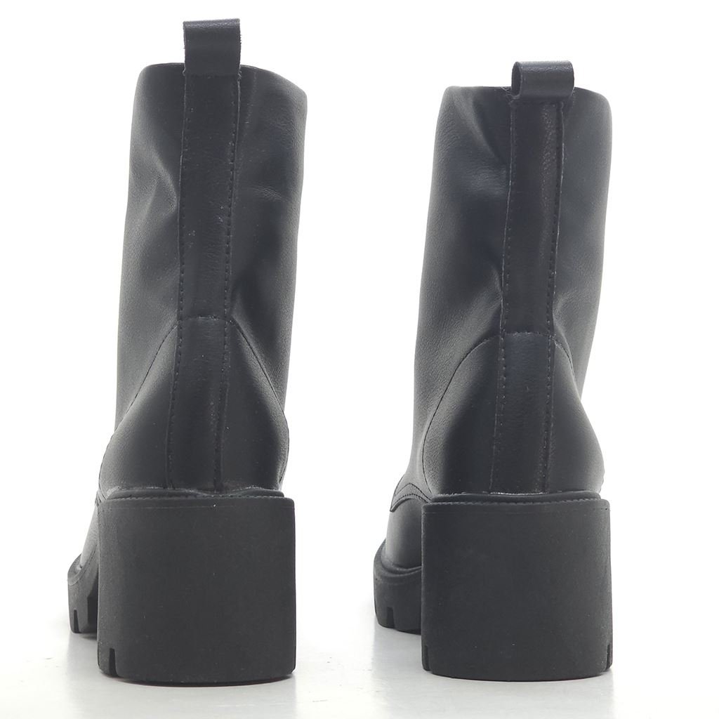 Bota Coturno Amarração Preto 2