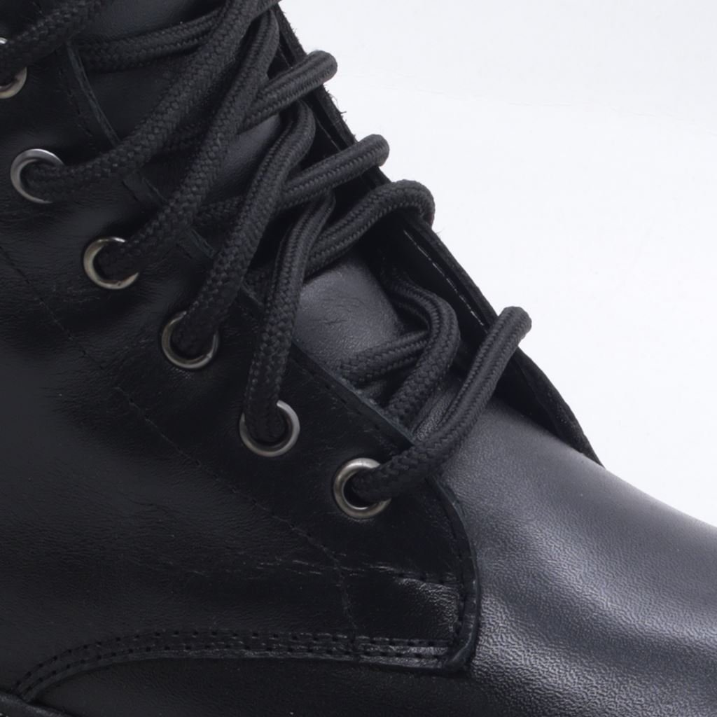 Bota Coturno Amarração Preto 4