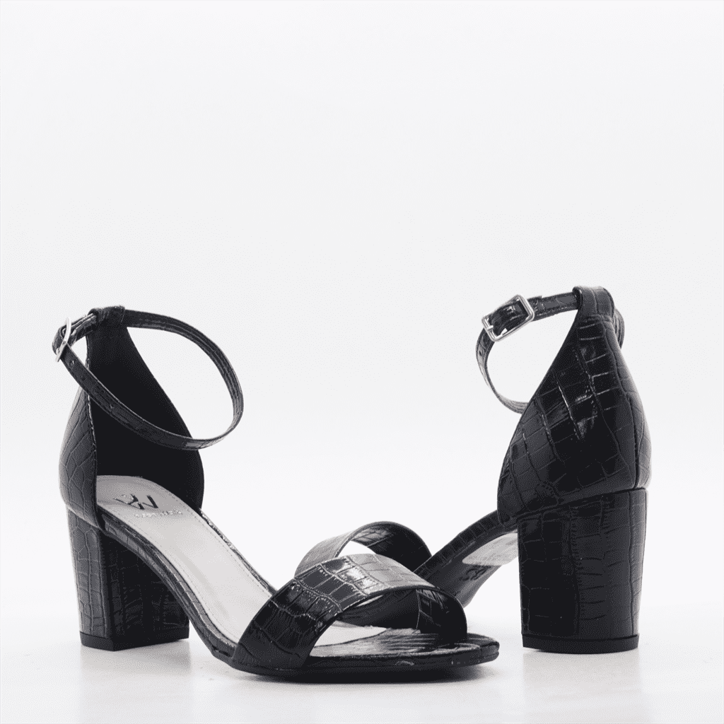 Sandália Salto Bloco Classic Preto 3