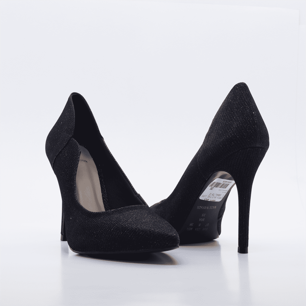 Scarpin Salto Fino Classic Preto 3