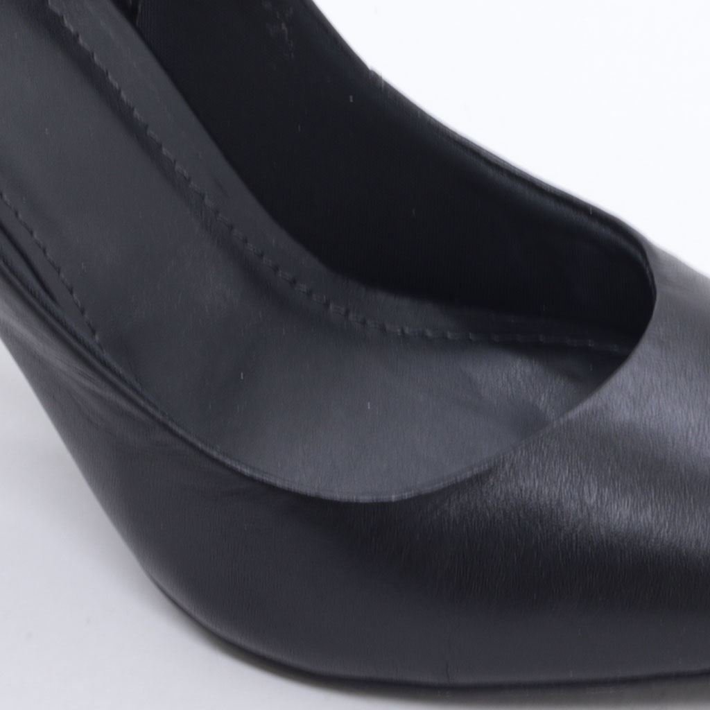 Scarpin Salto Fino Amarração Preto 4