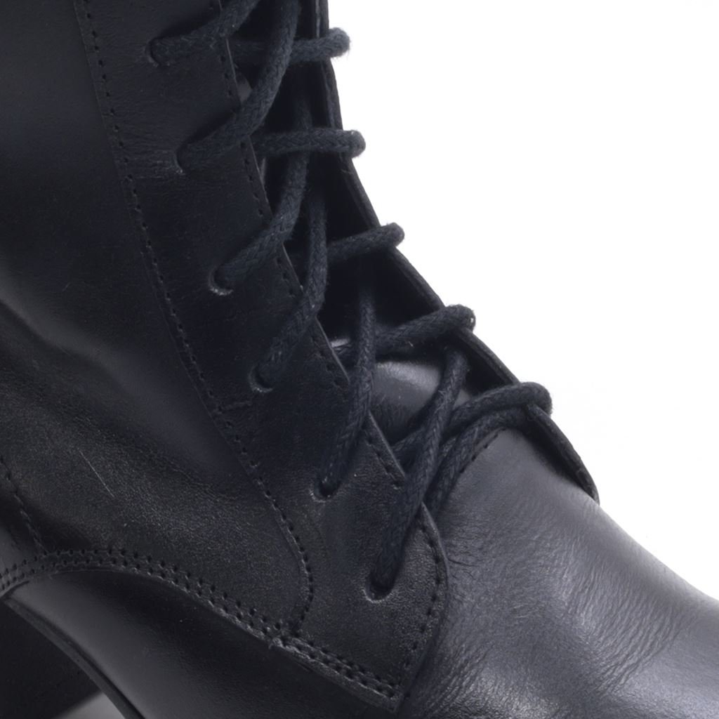 Bota Coturno Amarração Preto 5