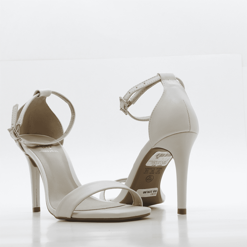 Sandália Salto Fino Classic Branco 3