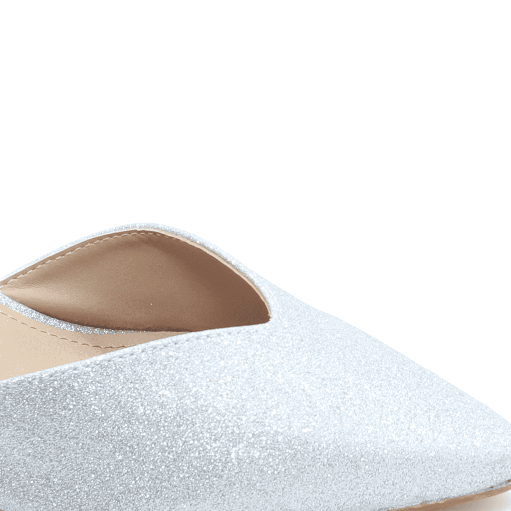 Scarpin Salto Bloco Glam Prata 4