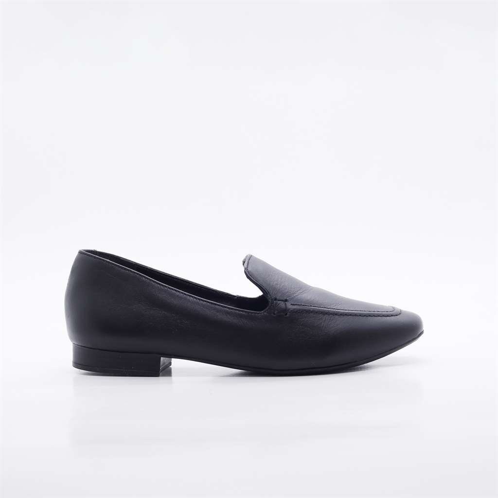 Sapatilha Mocassim Couro Preto 5