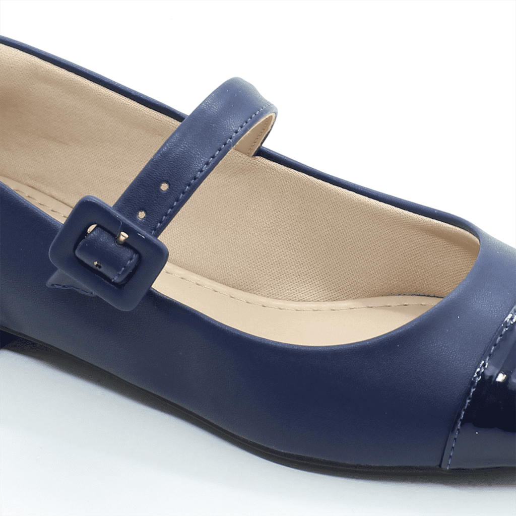Sapatilha Boneca Fivela Azul 3