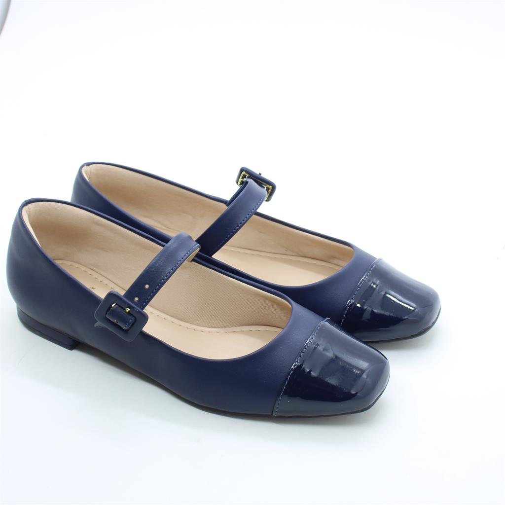 Sapatilha Boneca Fivela Azul 4