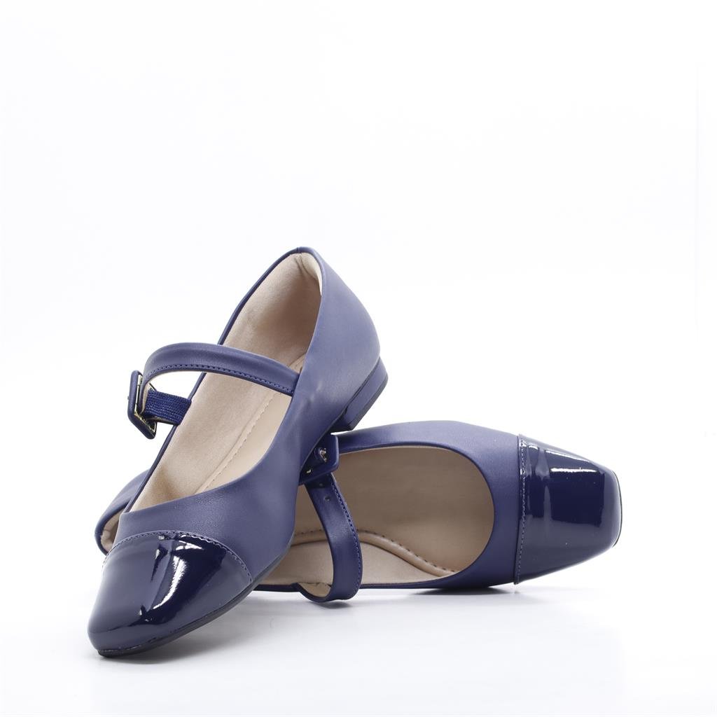 Sapatilha Boneca Fivela Azul 5