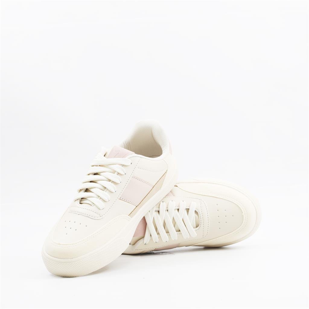 Tênis Flat Sola Alta Bege 4