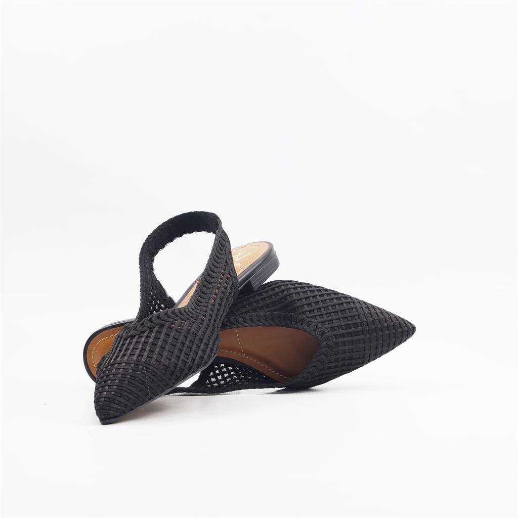 Sapatilha Slingback Preto 4
