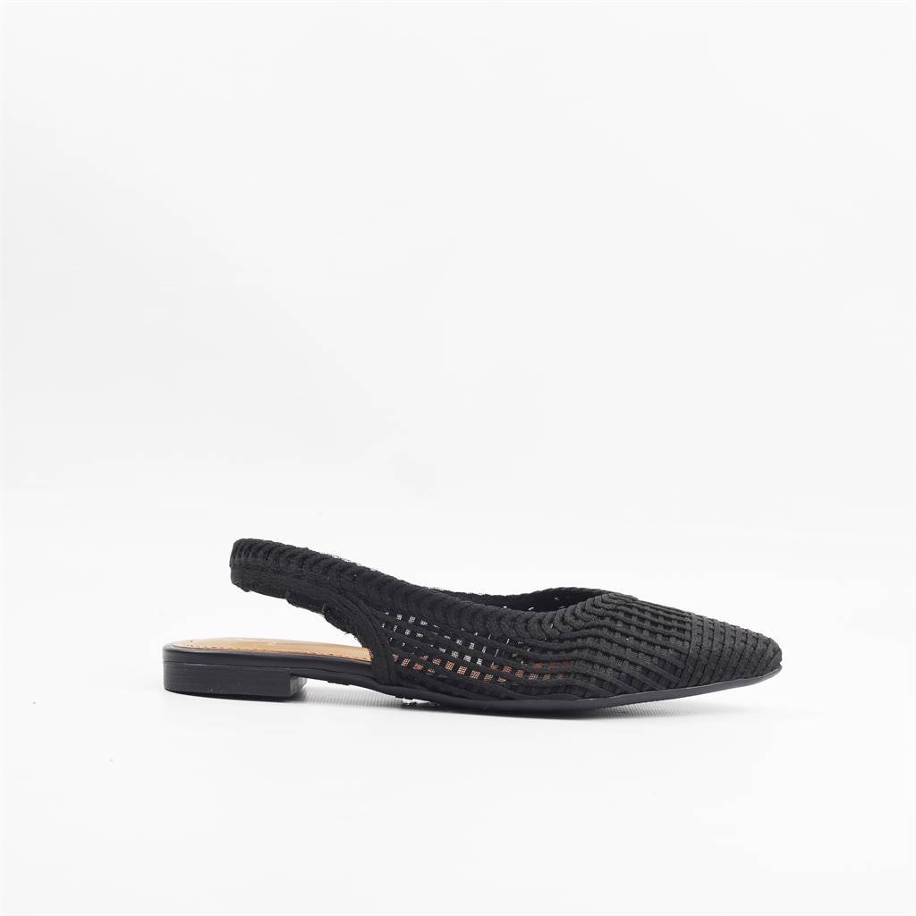 Sapatilha Slingback Preto 5