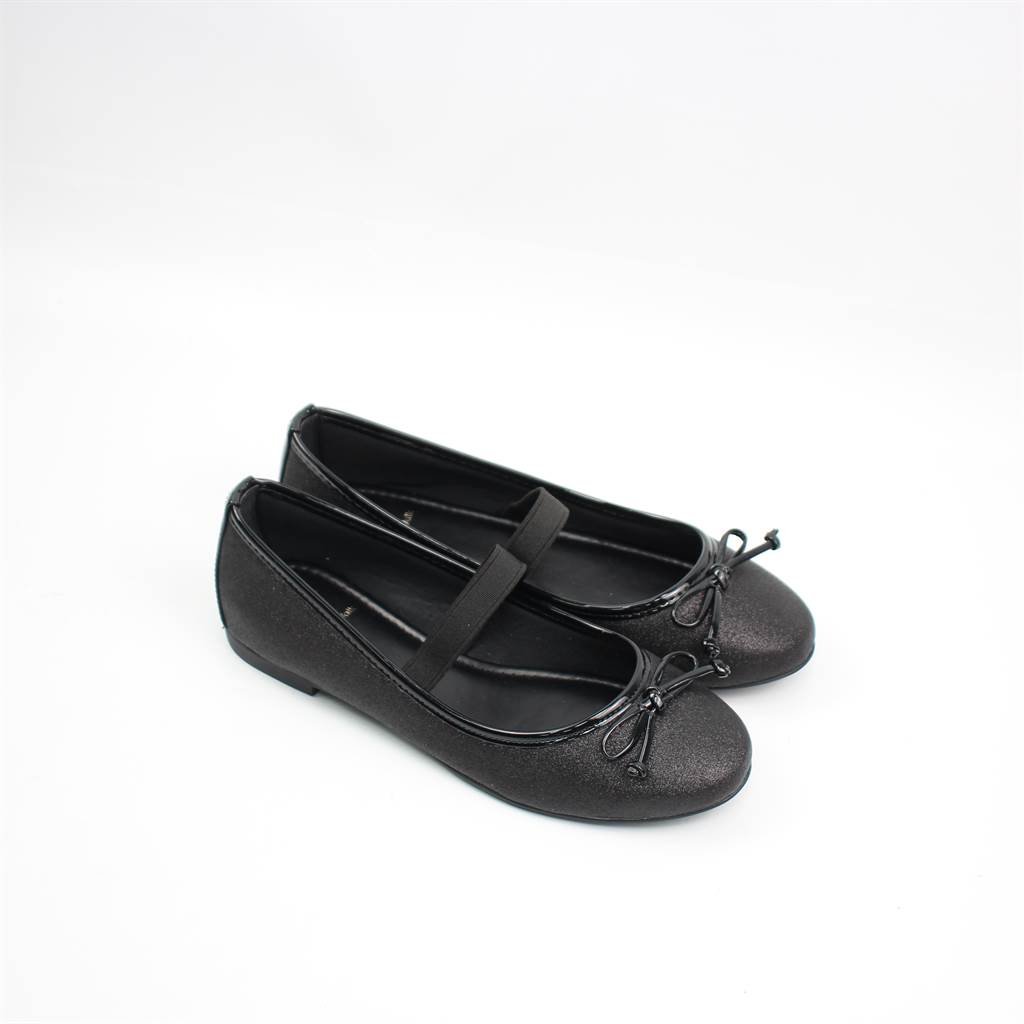 Sapatilha Boneca Laço Preto 2