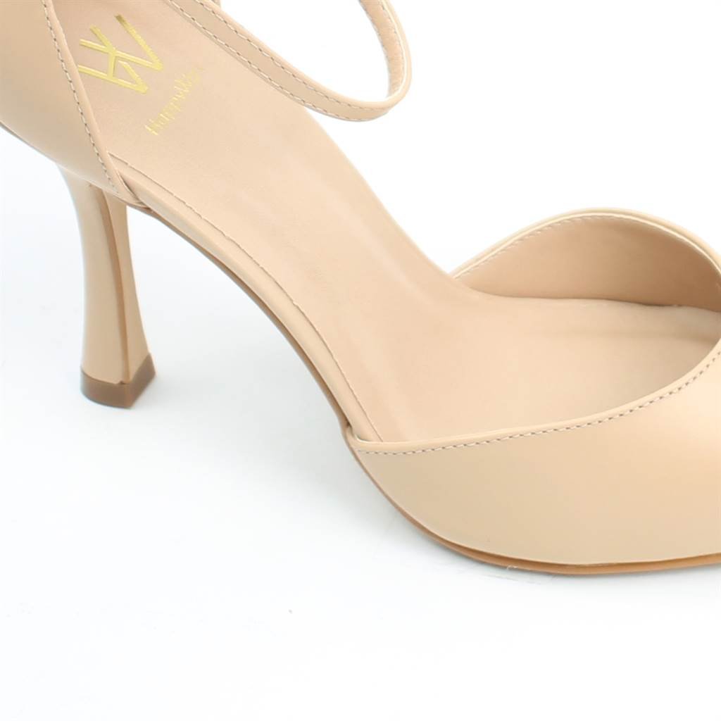 Scarpin Salto Fino Couro 3