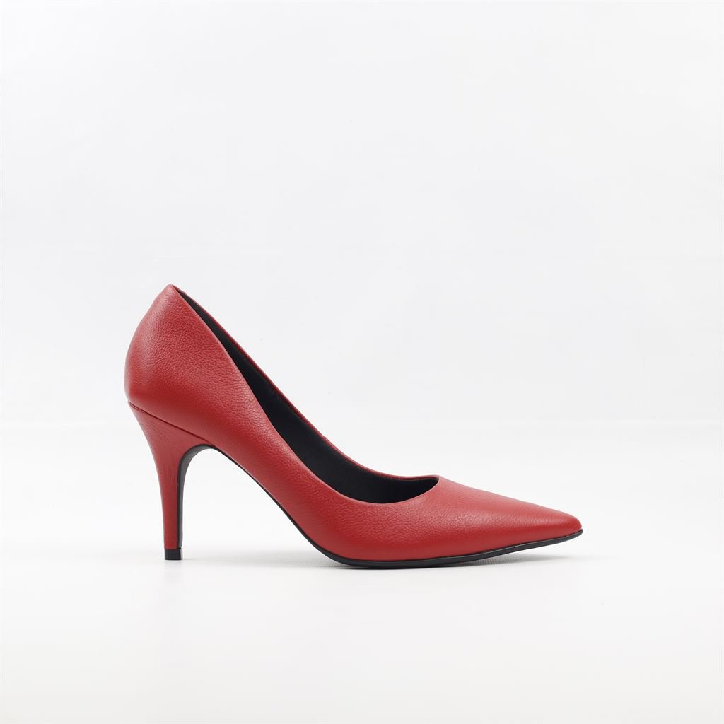 Scarpin Salto Fino Classic Vermelho 5