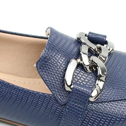 Sapatilha Mocassim Fivela Azul 3