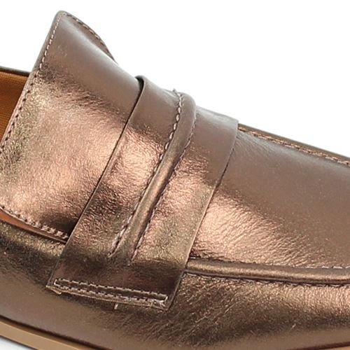 Sapatilha Mocassim Couro Marrom 2