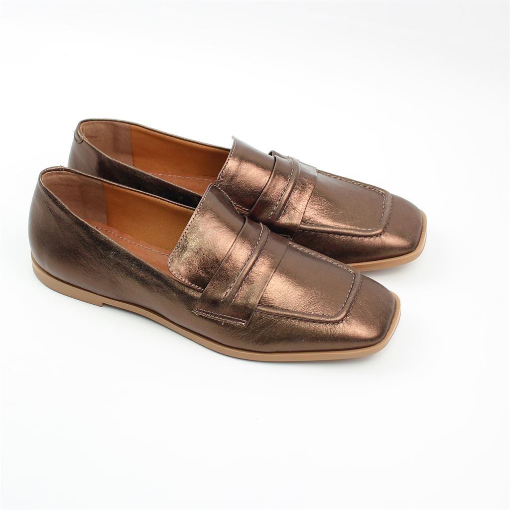 Sapatilha Mocassim Couro Marrom 5