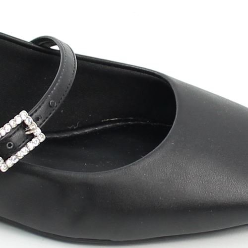 Sapatilha Boneca Fivela Preto 4