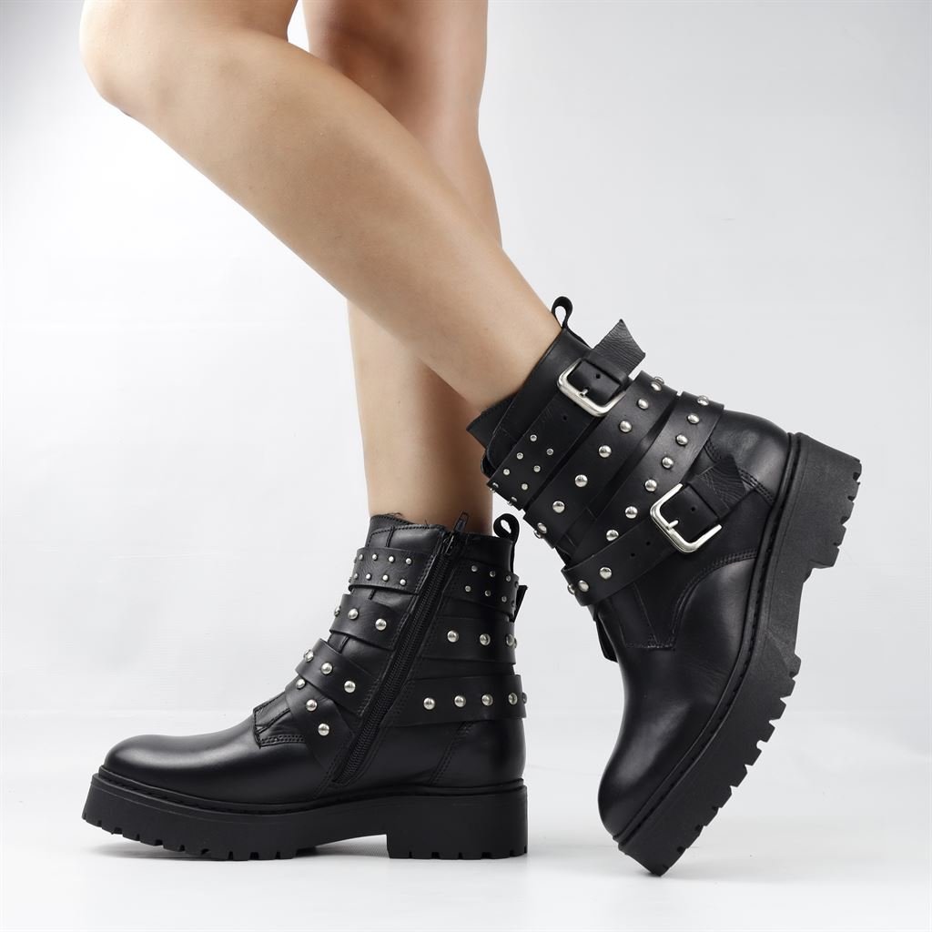 Steffens Cano Alto Coturno Da Carmen Steffens Carmen Steffens Bota