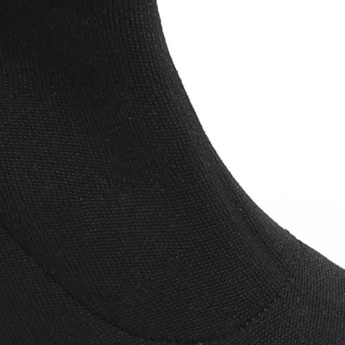 Bota Cano Baixo Salto Bloco Preto 3