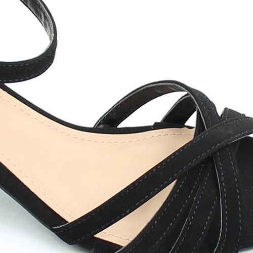 Sandália Salto Bloco Preto 5