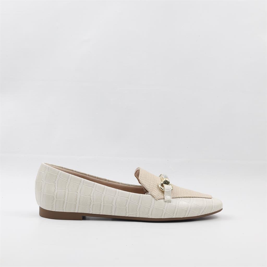 Sapatilha Mocassim Fivela Branco 5