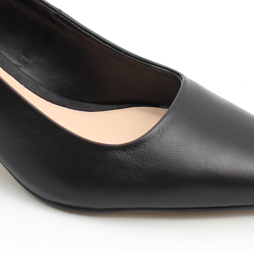 Scarpin Salto Fino Classic Preto 3