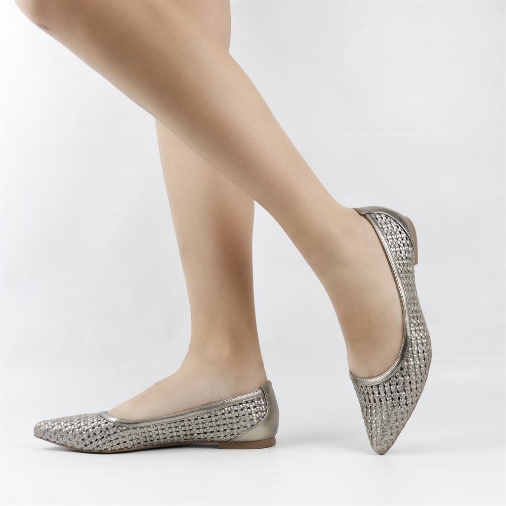 Sapatilha Trisse Prata 1