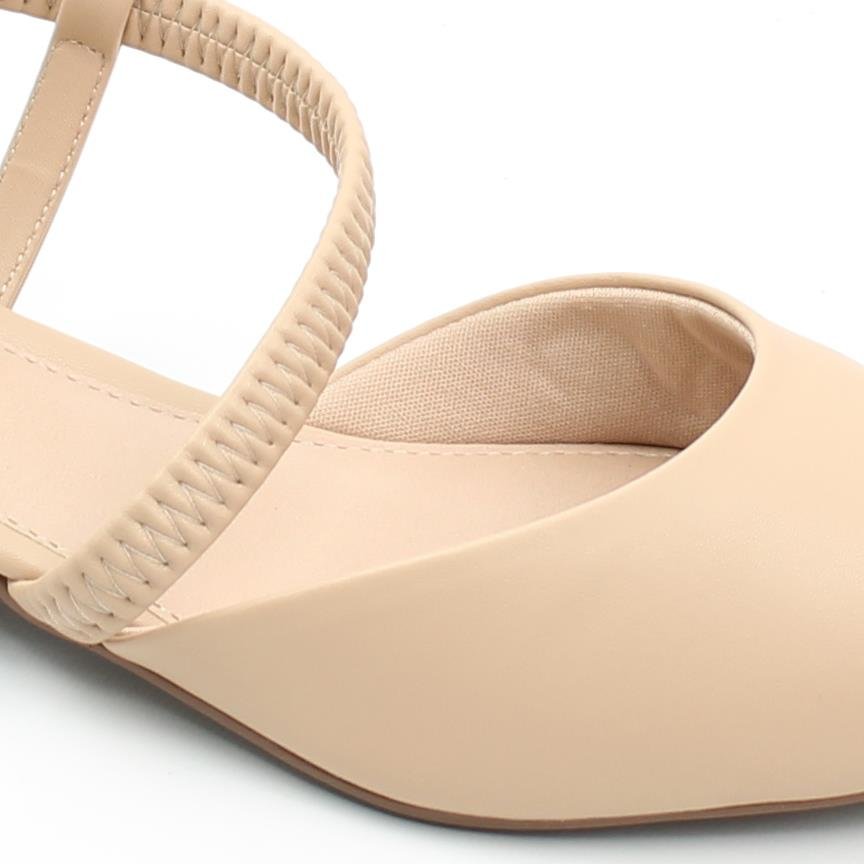 Sapatilha Slingback Bege 3