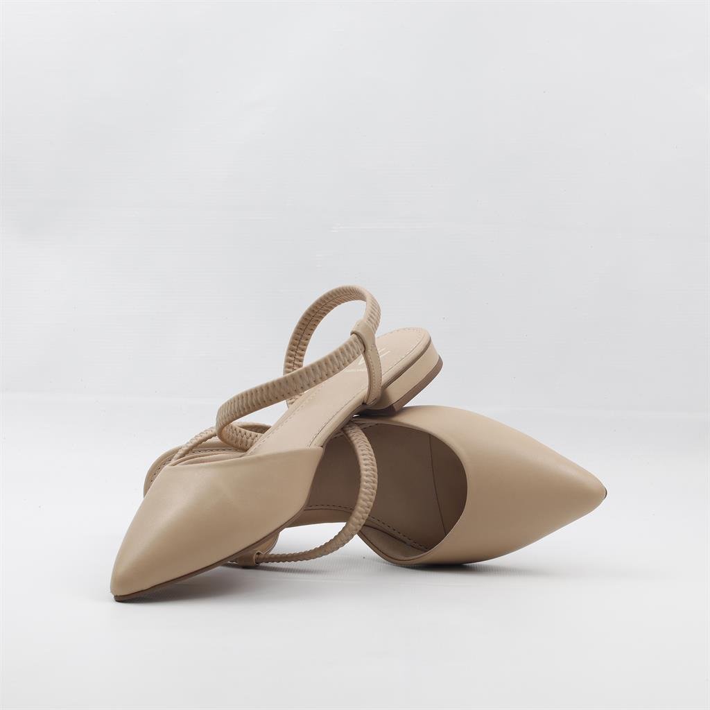 Sapatilha Slingback Bege 4