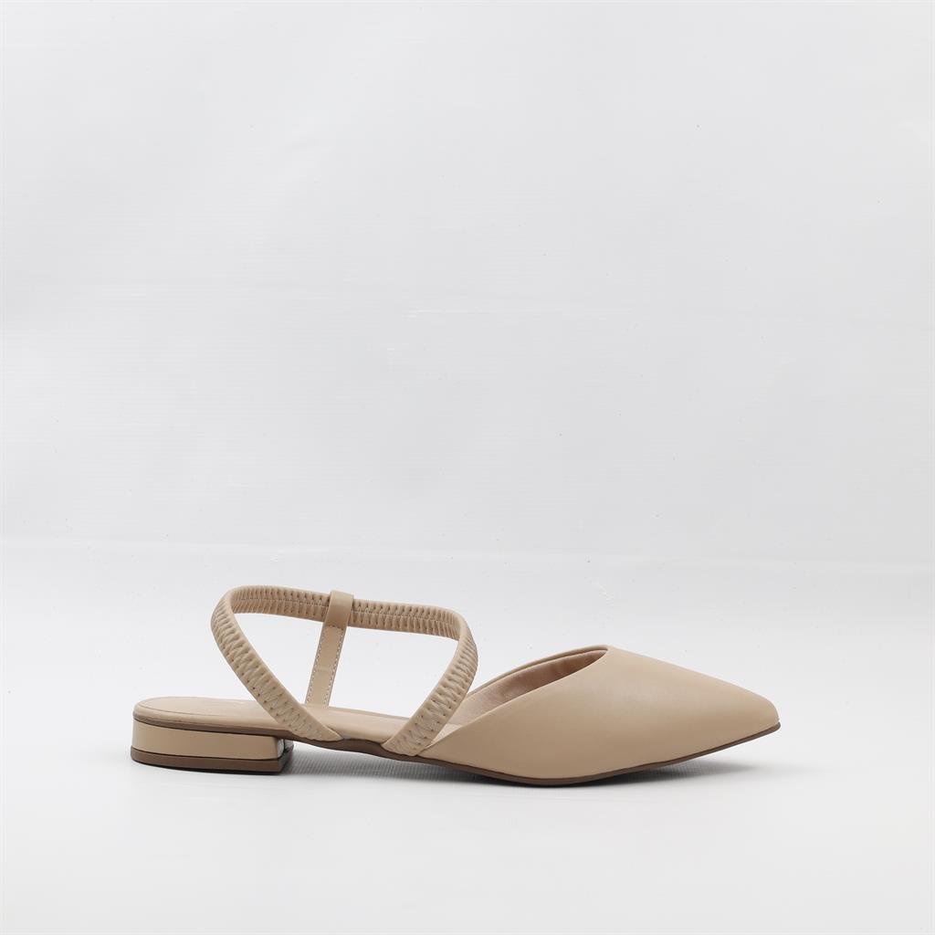 Sapatilha Slingback Bege 5