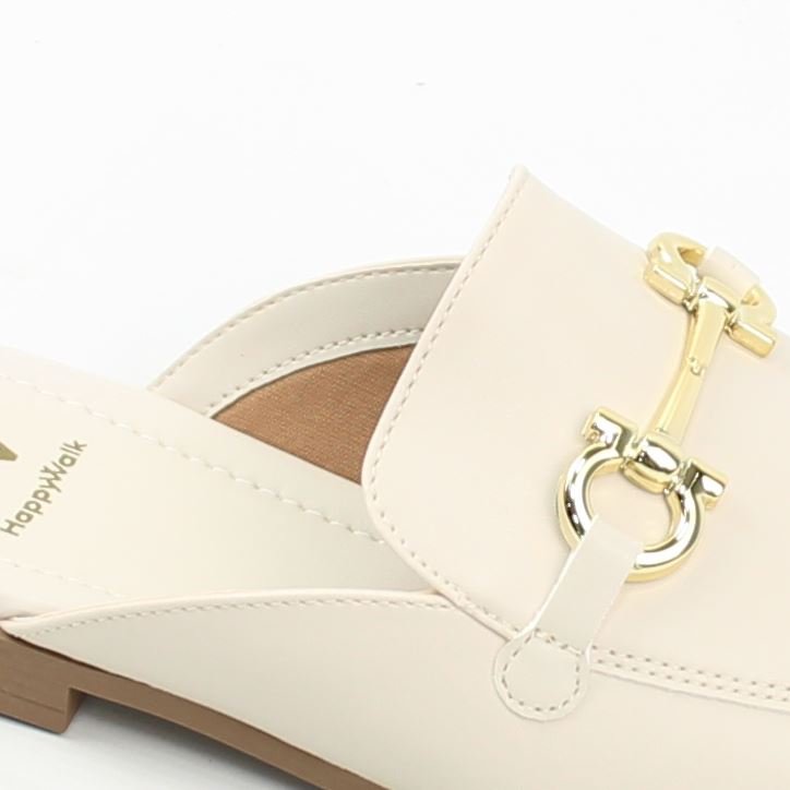 Mule Detalhe Metal Branco 3